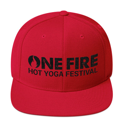 ONE FIRE BLK-Snapback Hat