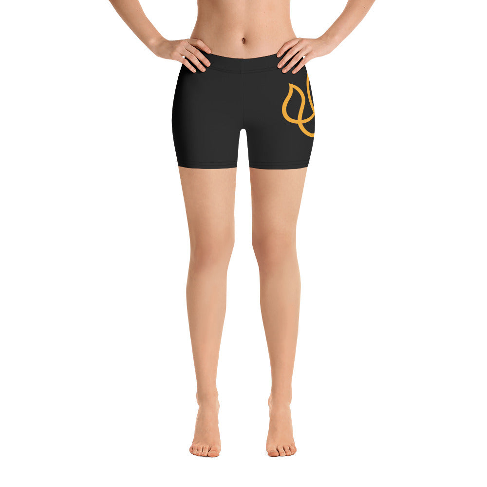 Original Hot Yoga Traverse City-Yoga Shorts