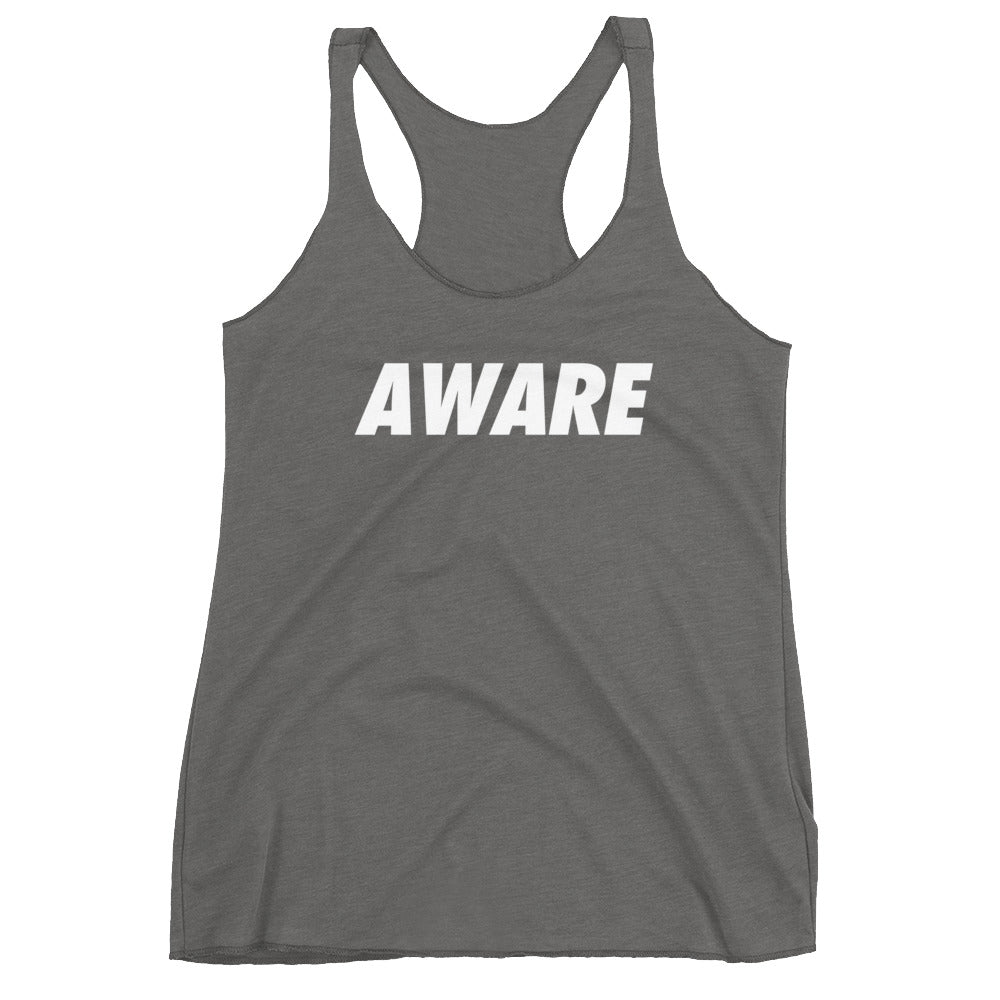 AWARE-Women's Racerback Tank