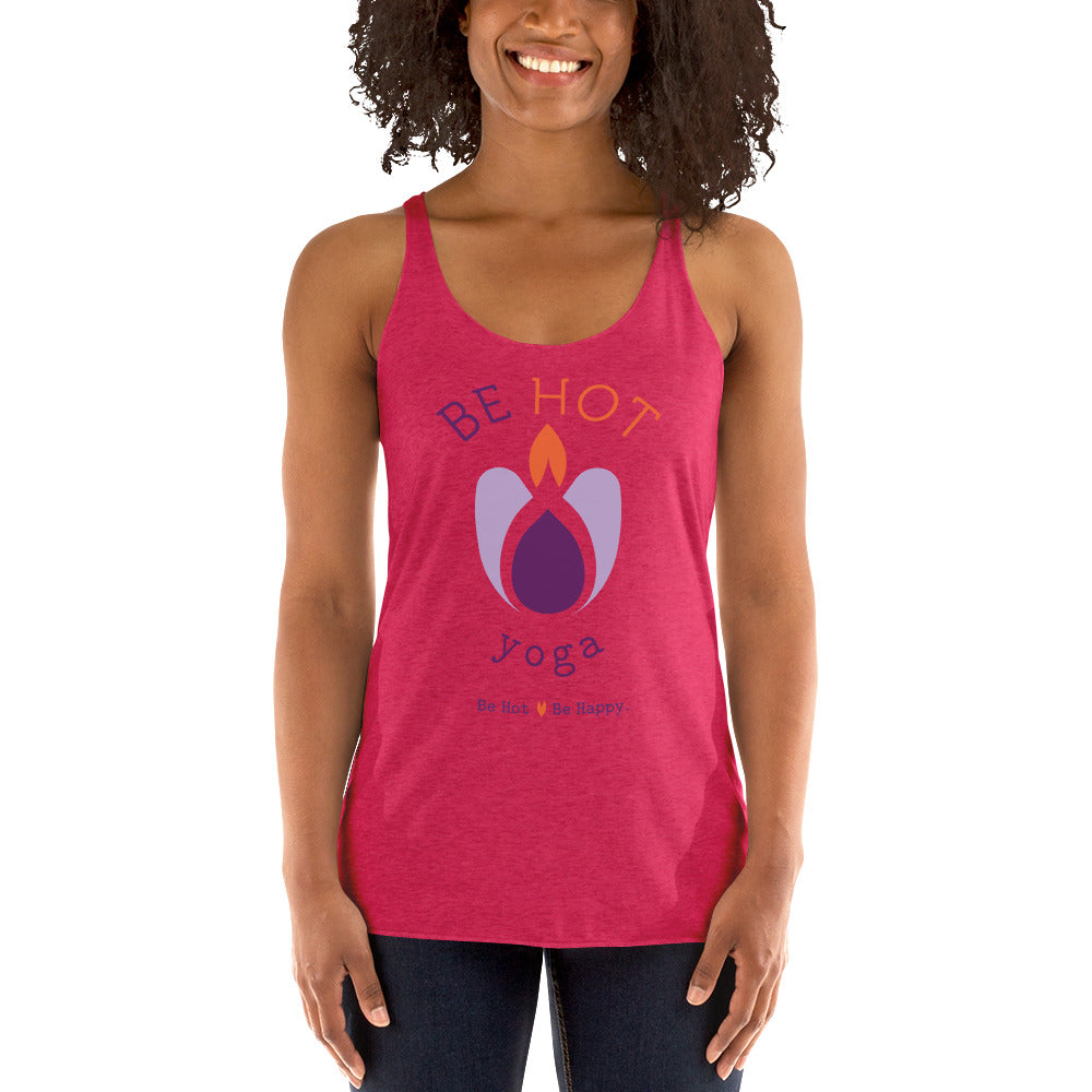 Be Hot Yoga Atlanta-Women's Racerback Tank