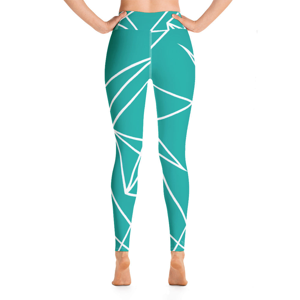 Queen City Yoga - Leggings 1 BL2 Tur