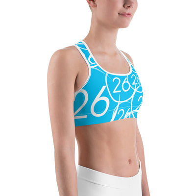 Turbo26-Sports Bra Blue 26