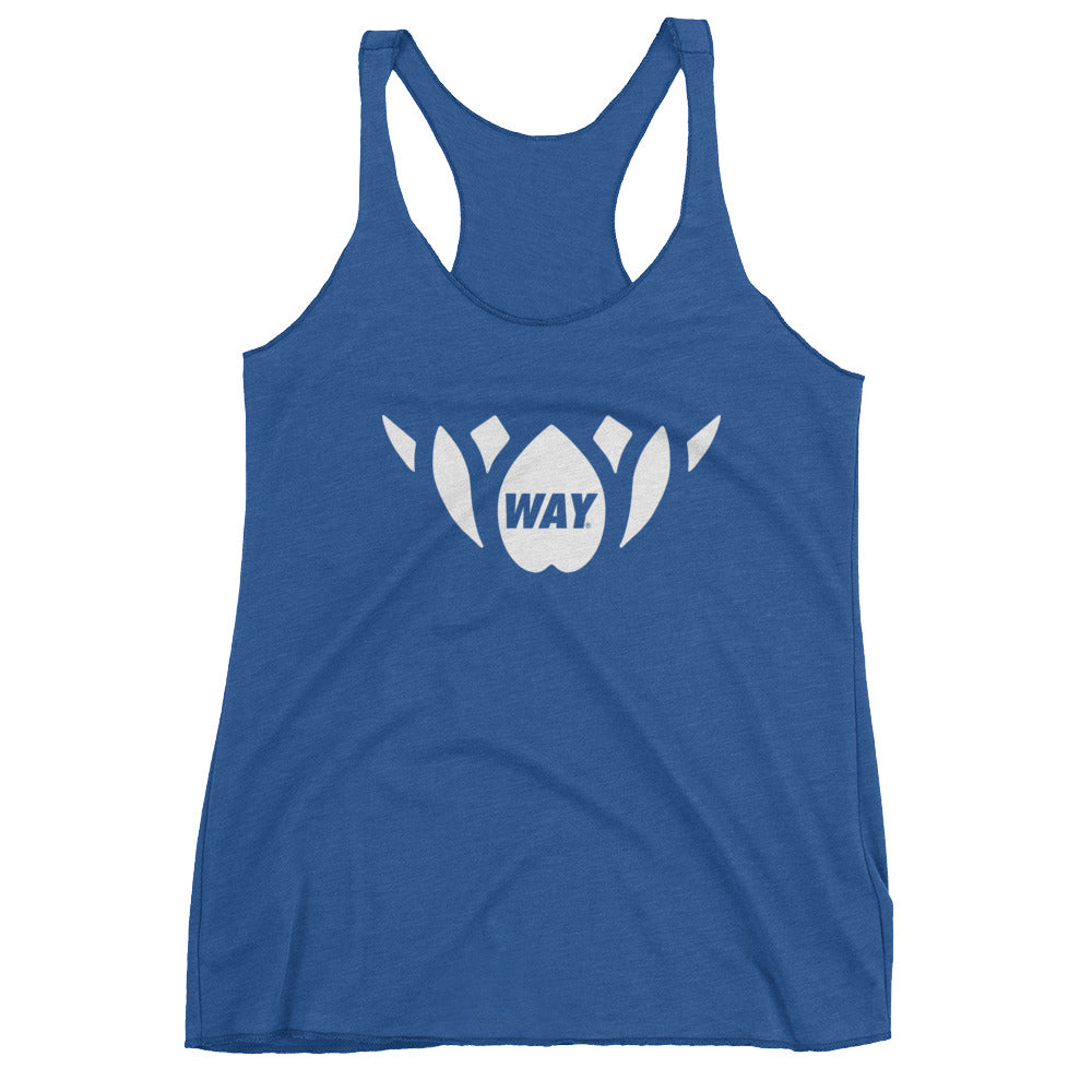Classic WAYlotus Racerback Tank-White