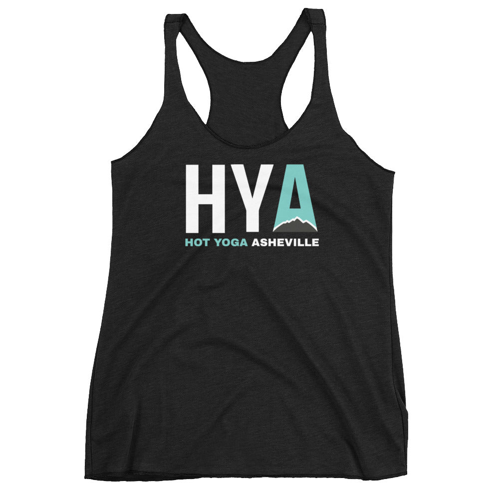 Hot Yoga Asheville-Women's Racerback Tank