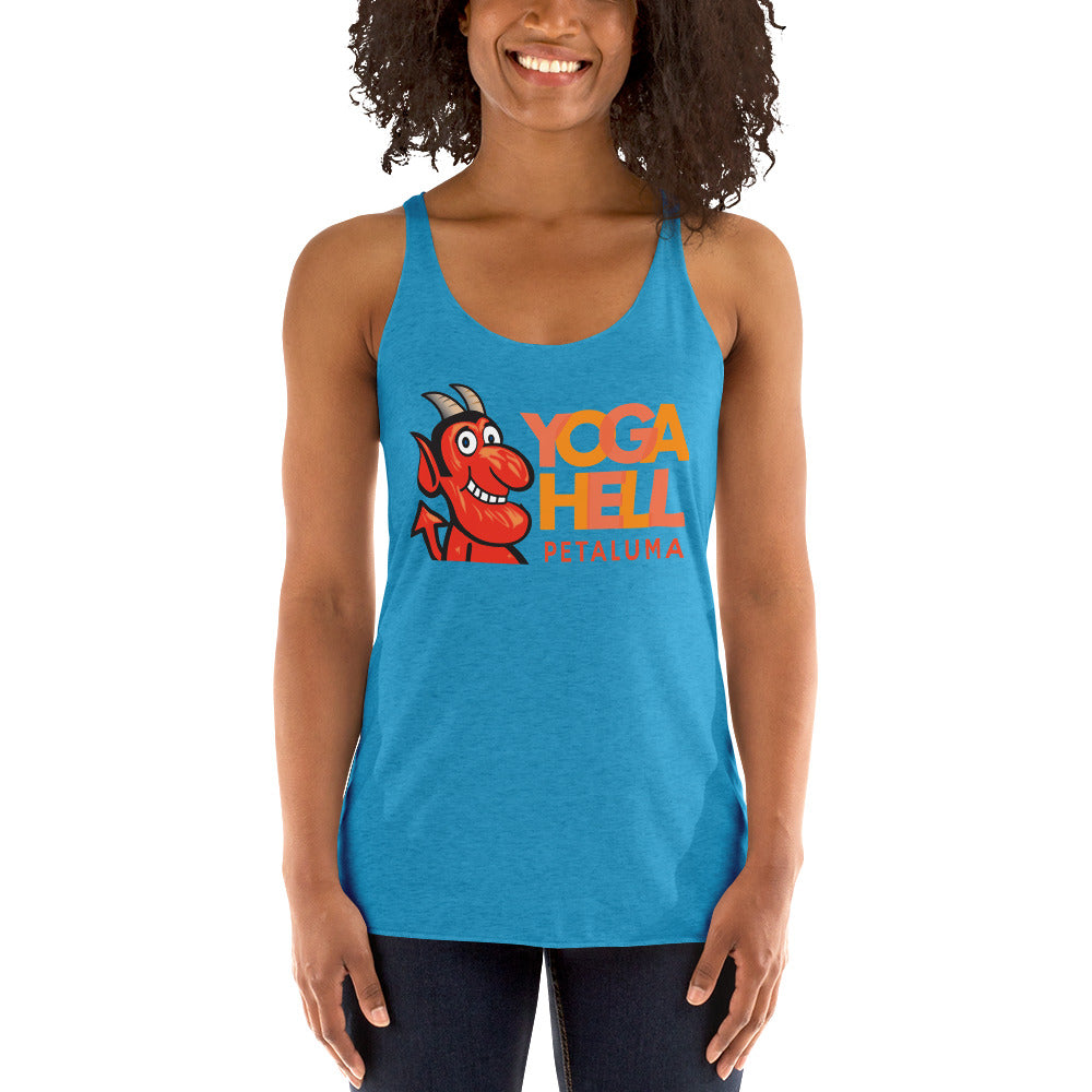 Yoga Hell Petaluma-Women's Racerback Tank