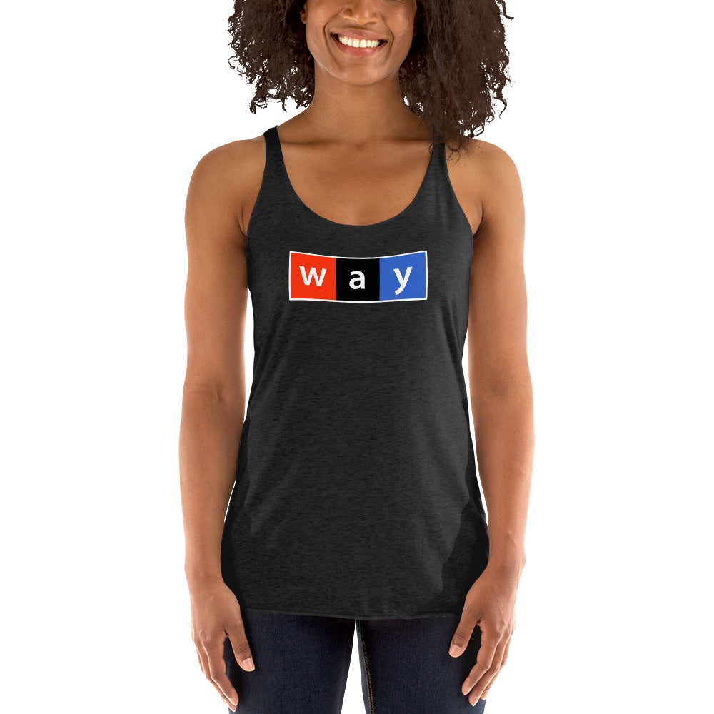 WAY PR Women's Racerback Tank