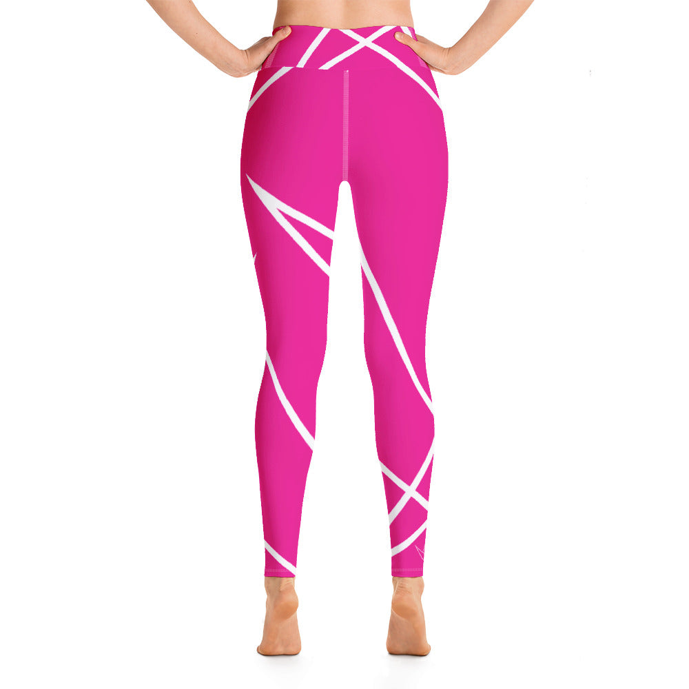 Queen City Yoga - Leggings 1 BL1 Pnk