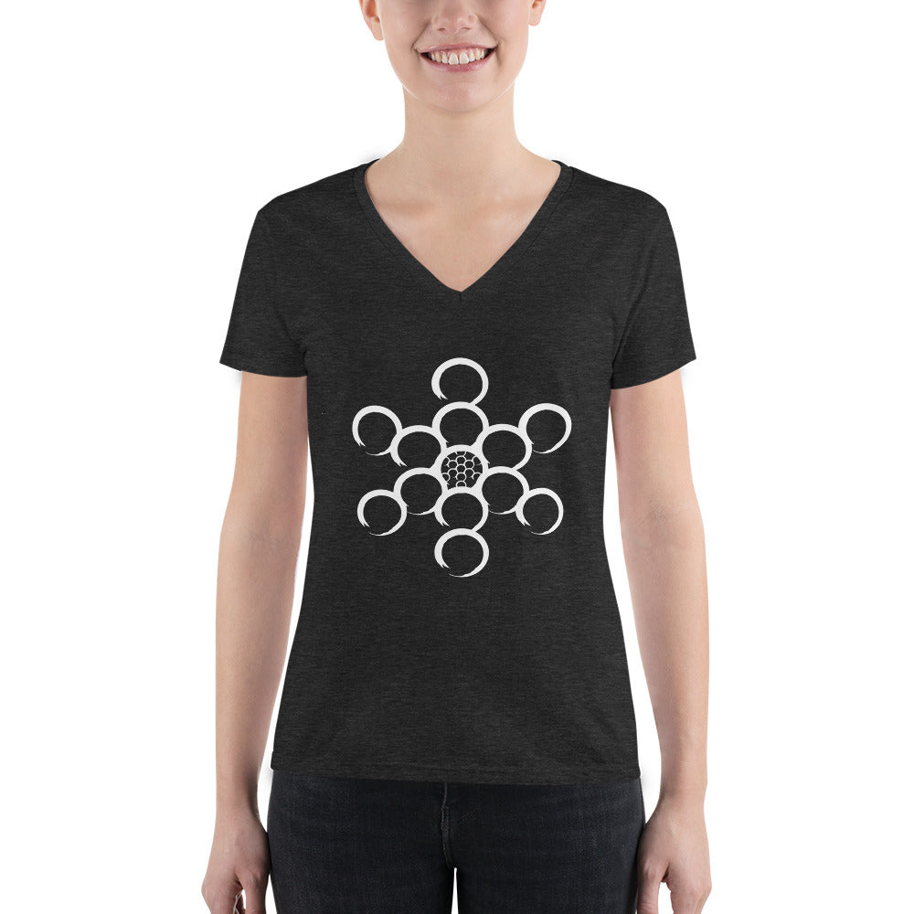 Yoga Golf Coach-Women's Fashion Deep V-neck Tee