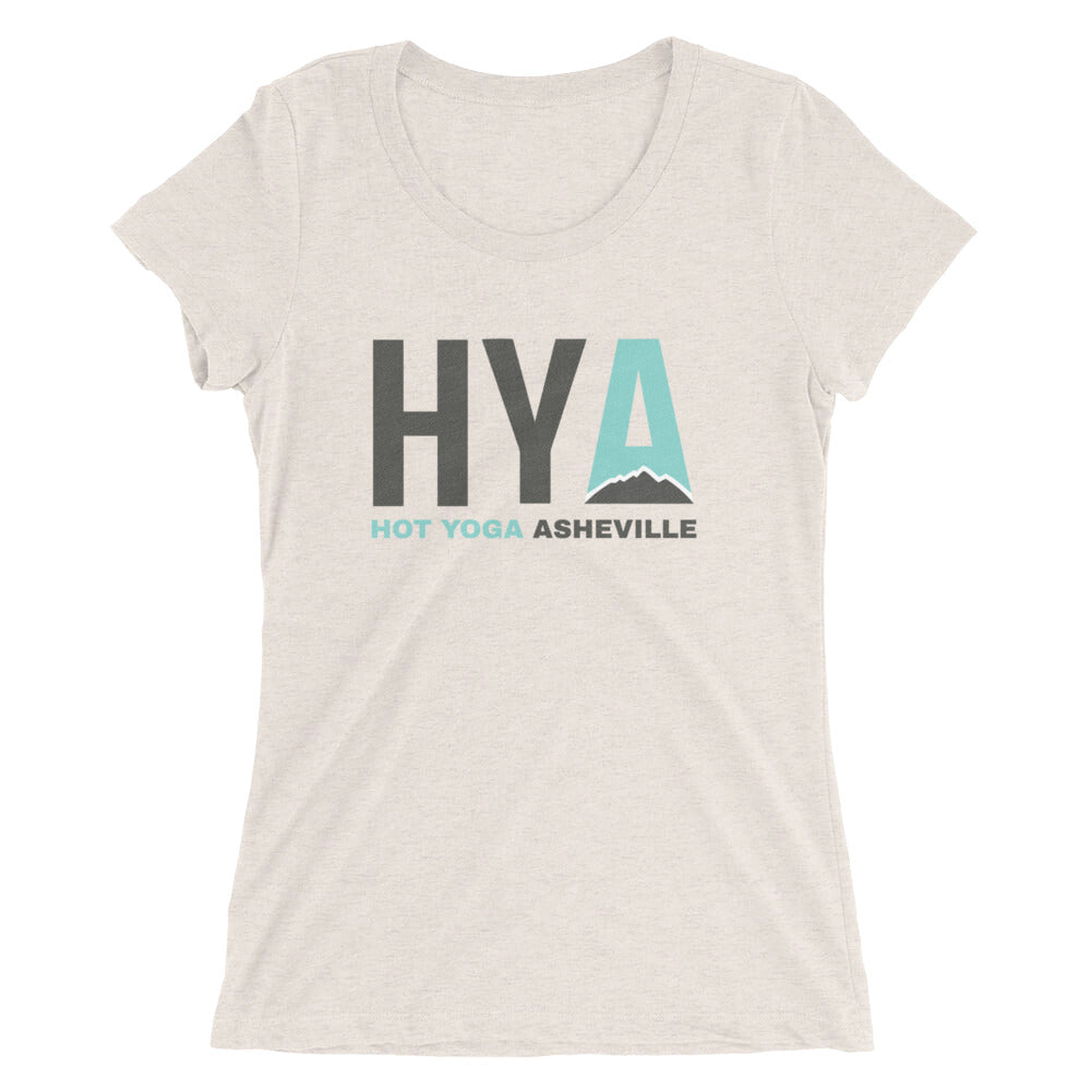 Hot Yoga Asheville-Ladies' short sleeve t-shirt