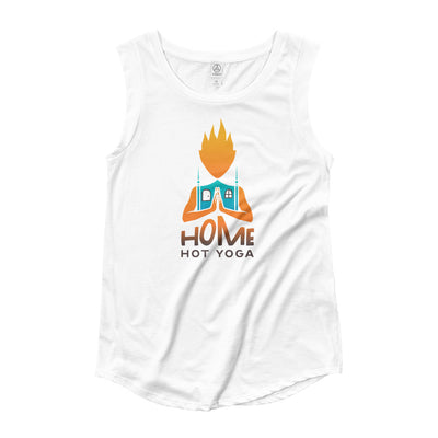 Home Hot Yoga-Ladies’ Cap Sleeve T-Shirt