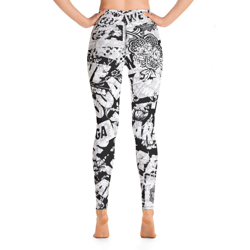 WAYdecay B&W3 Yoga Leggings