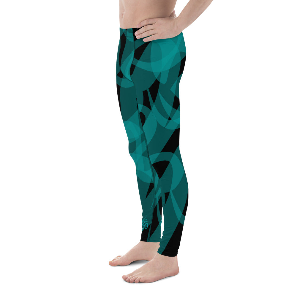 M3Yoga-Big Logo Men's Leggings 2