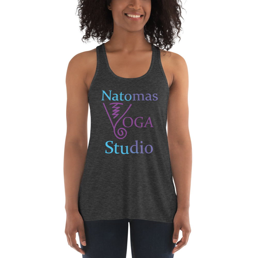 Natomas Yoga Studio-Women's Flowy Racerback Tank