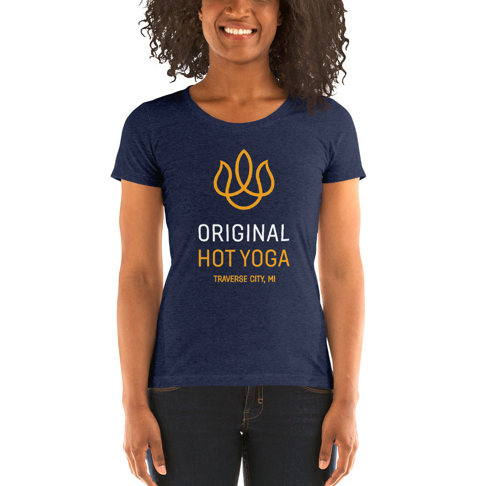 Original Hot Yoga Traverse City-Ladies' Short Sleeve T-Shirt
