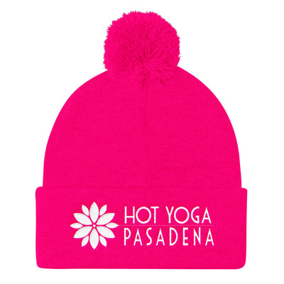 Hot Yoga Pasadena-Pom Pom Knit Cap