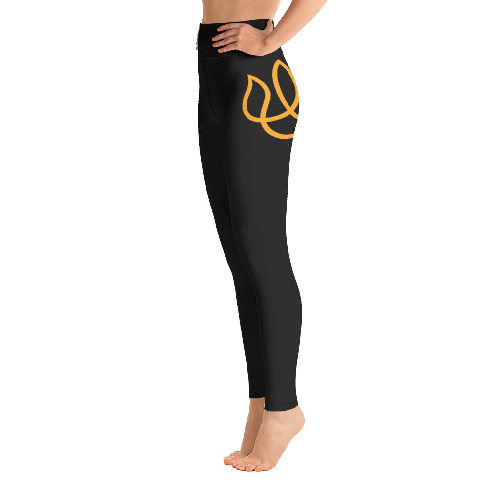 Original Hot Yoga Traverse City-Hip Logo Leggings