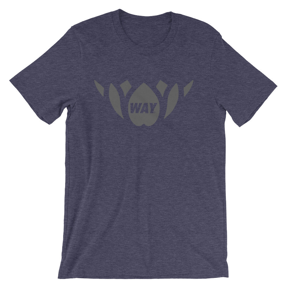 Gray Classic Lotus Tee Shirt