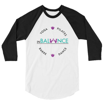 inBalance-3/4 Sleeve Raglan Shirt