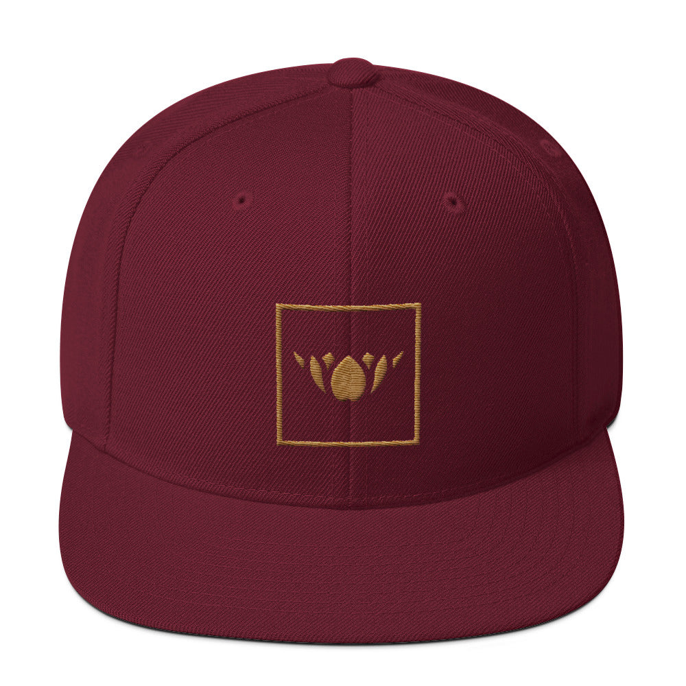 WAYhat-SQUARE Solid G Wool Blend Snapback-More Colors