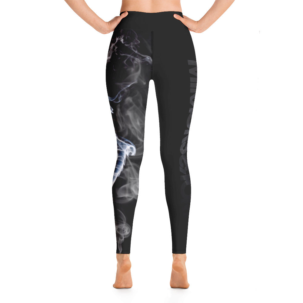 Smoke & Mirrors Fitness-Black&White 2 Leggings