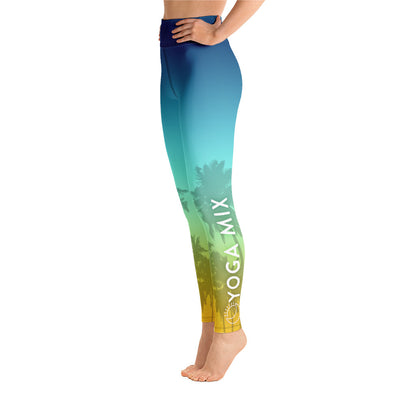 Yoga Mix-YLeg Beach1b Leggings