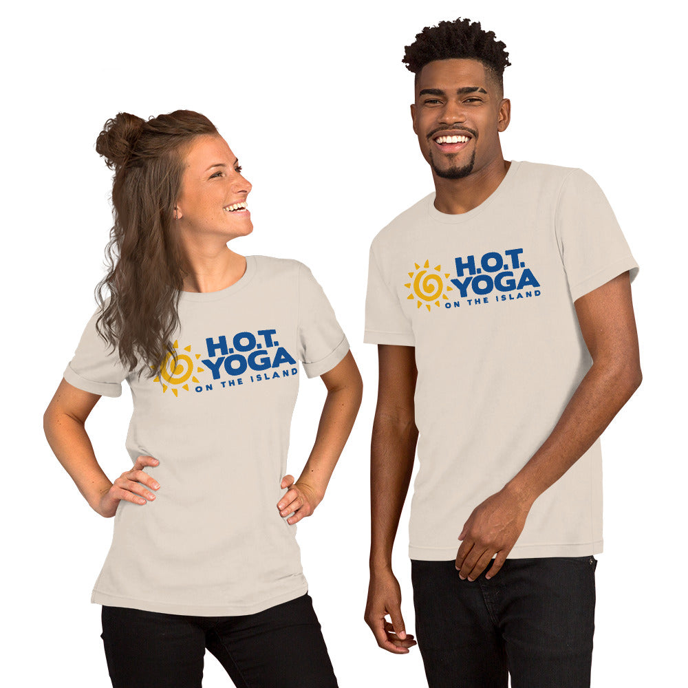 Hot Yoga On The Island-Unisex T-Shirt