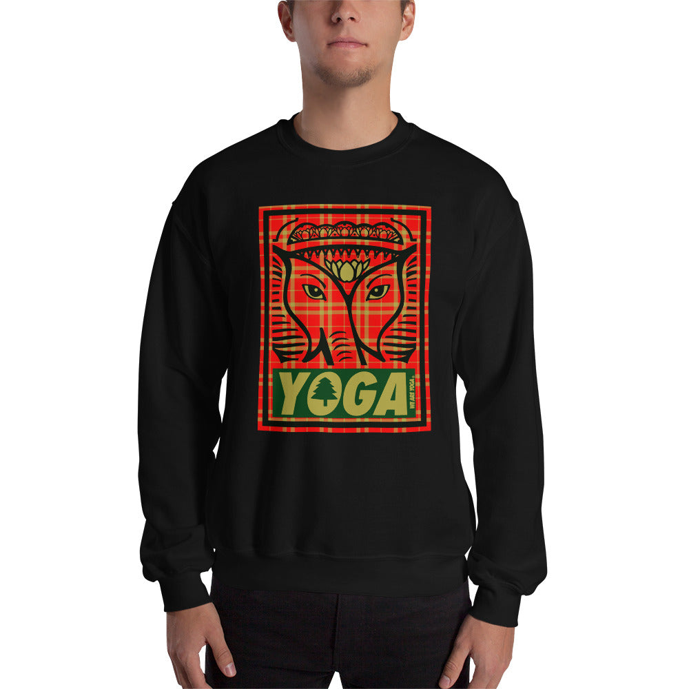 Holiday Plaid Men's Sweatshirt