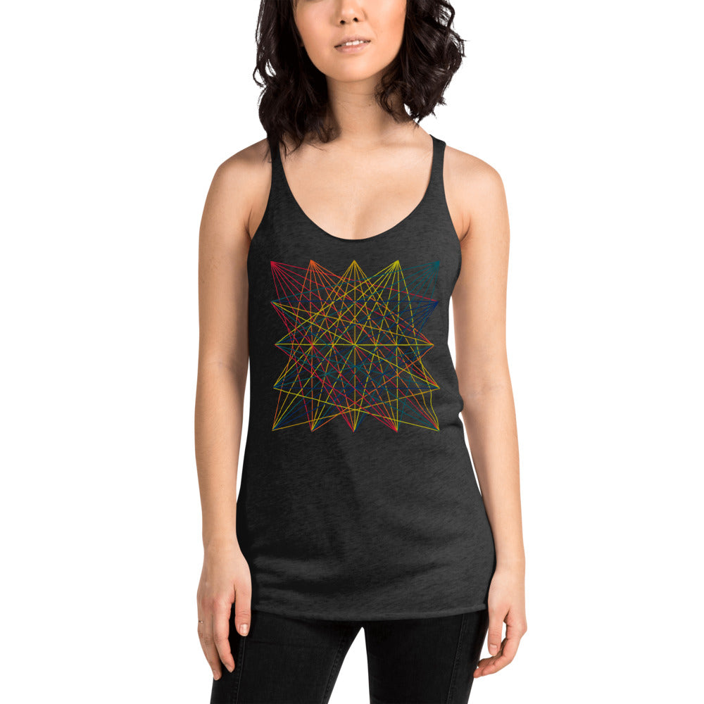 Gaze Abstract Women's Racerback Tank