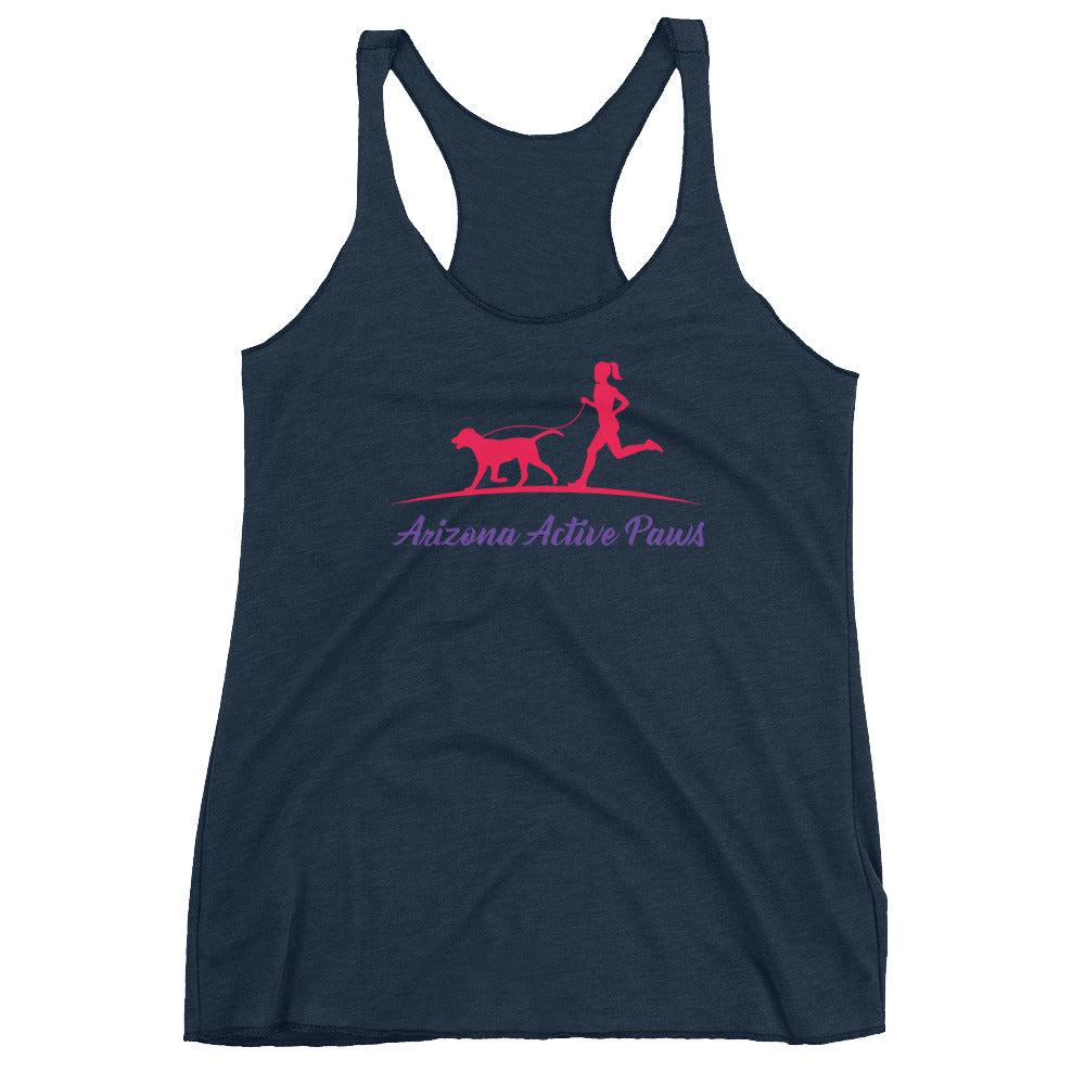 Arizona Active Paws-Women's Racerback Tank