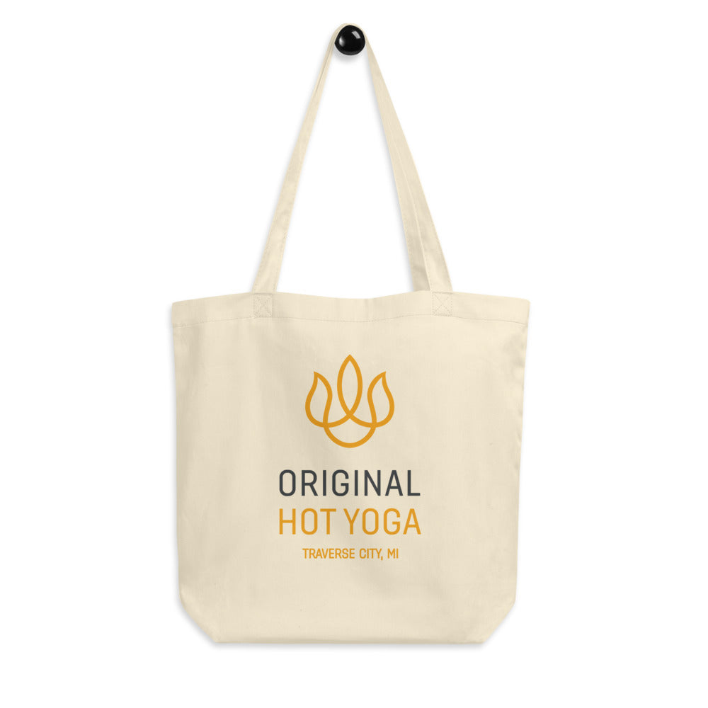 Original Hot Yoga Traverse City-Eco Tote Bag