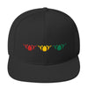 Red Gold & Green-Snapback Hat