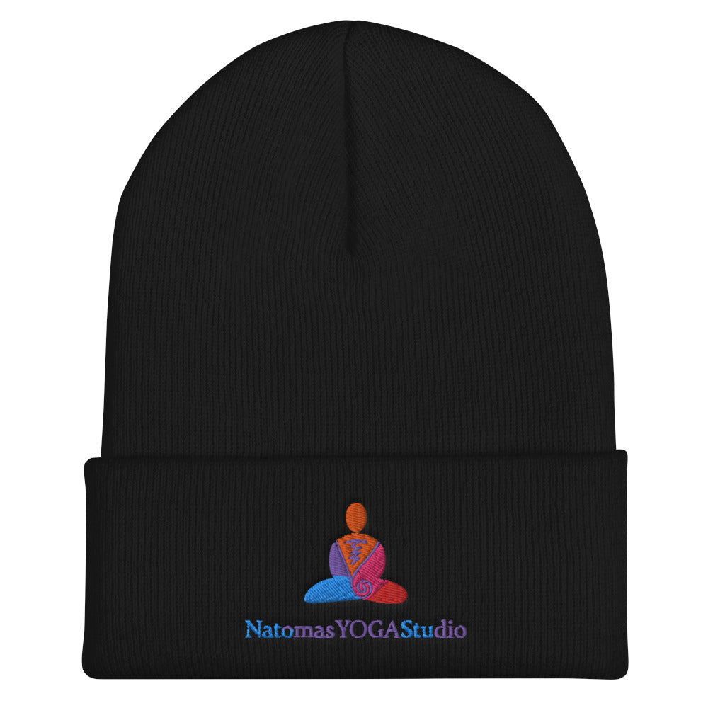 Natomas Yoga Studio-Cuffed Beanie