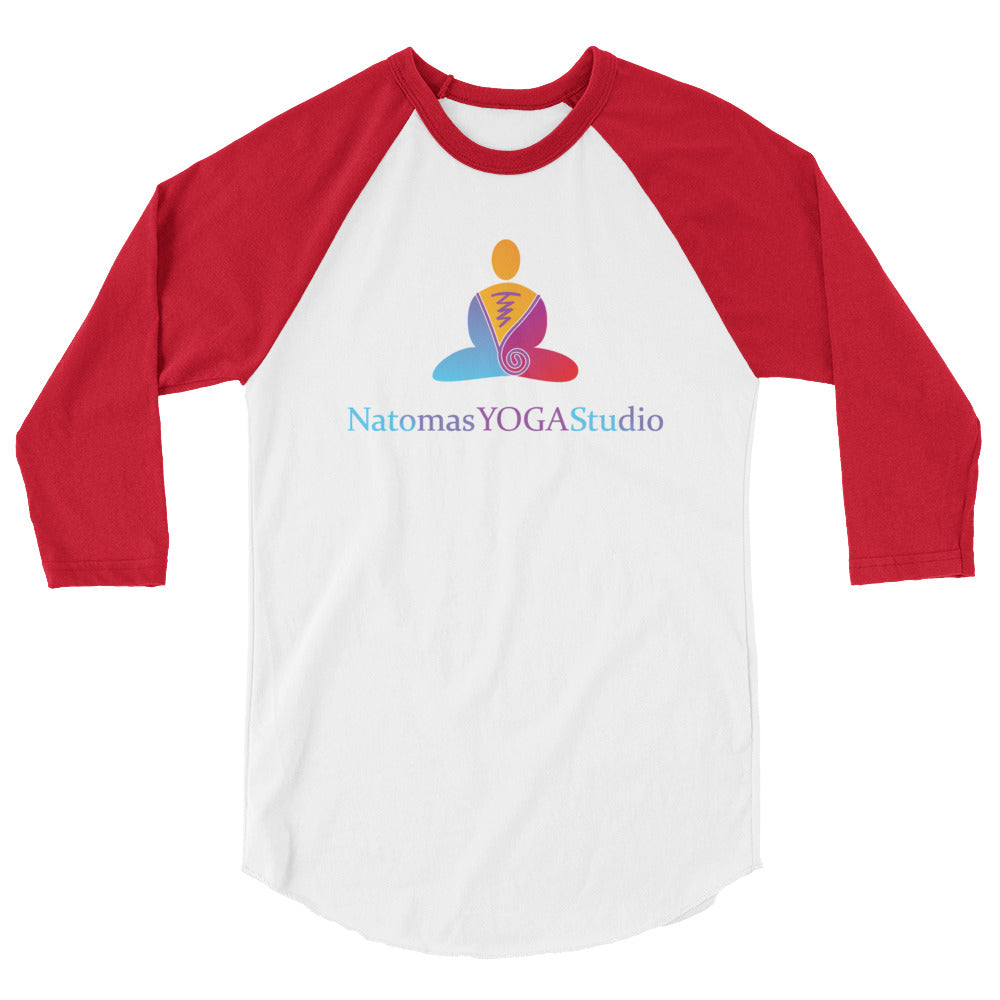 Natomas Yoga Studio-3/4 Sleeve Raglan Shirt