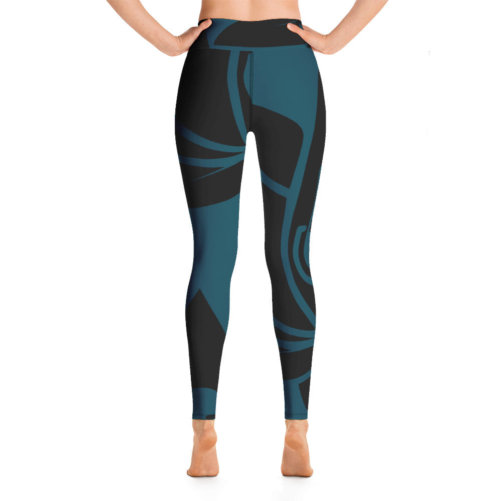Dharma Talk Mic Blue Leggings