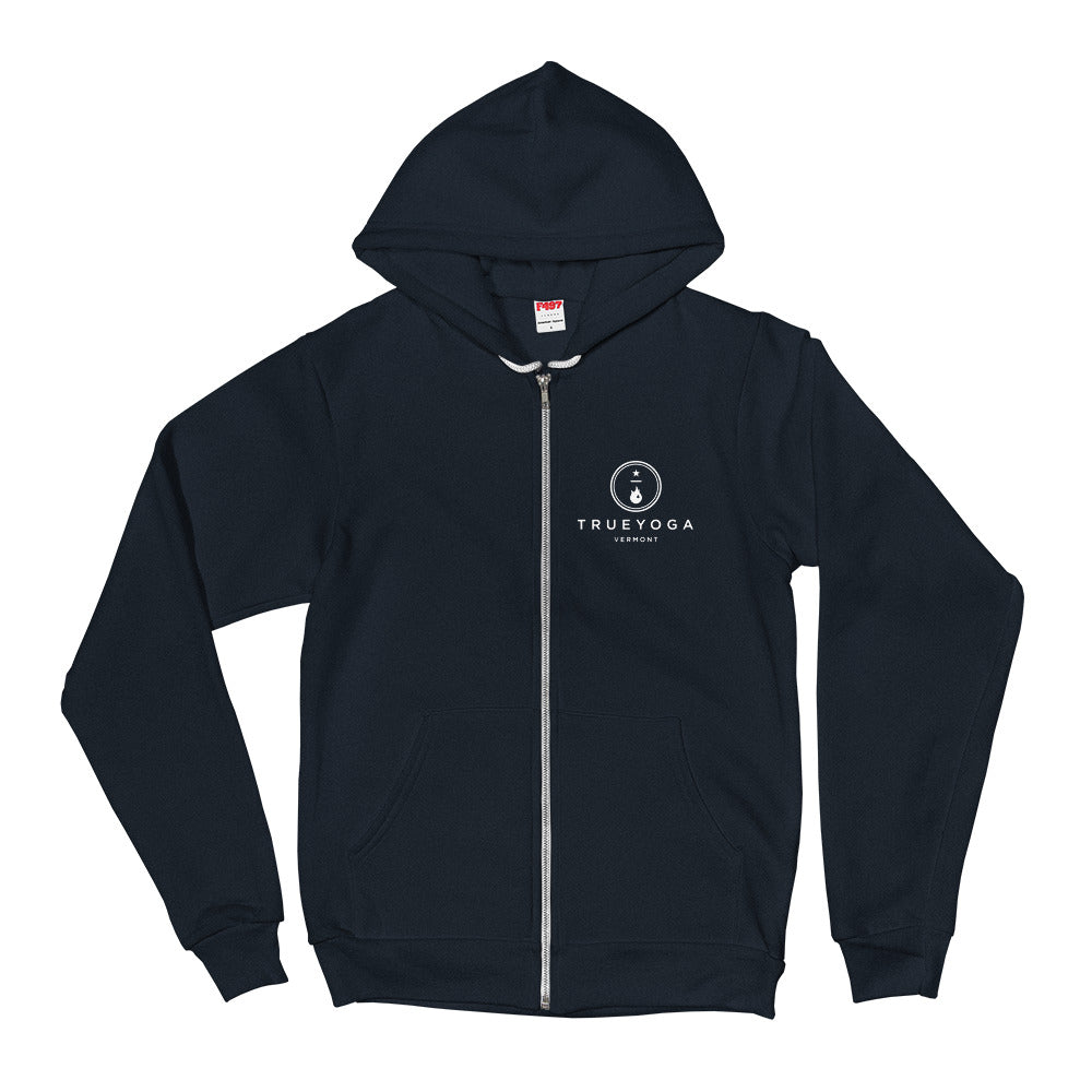 True Yoga Vermont-Unisex zip hoodie