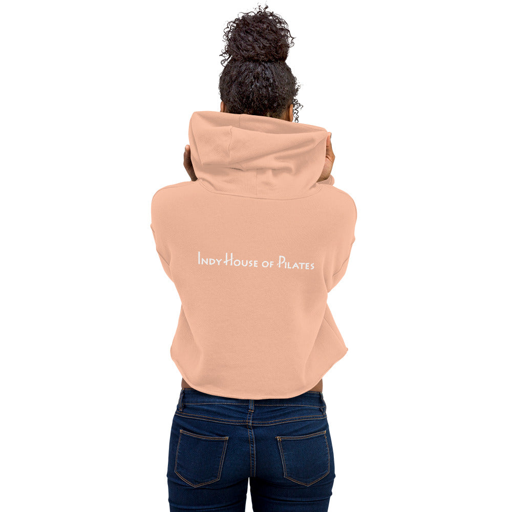 Indy House Of Pilates-Crop Hoodie