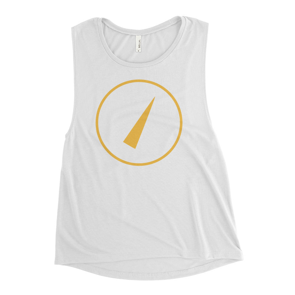 Yogapreneur Collective Compass-Ladies’ Muscle Tank