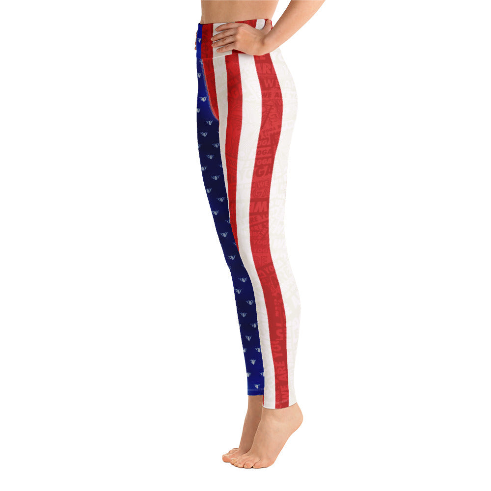 USWAY-High waisted ladies athletic leggings