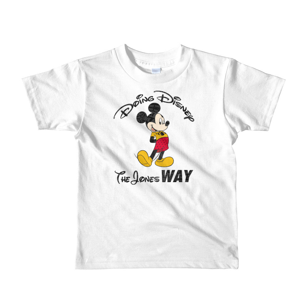 Jones' Disney Short sleeve kids t-shirt
