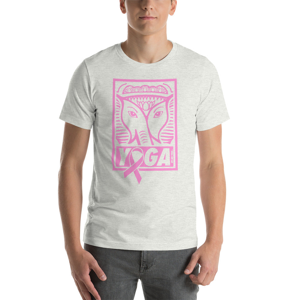 Yoga 4 the Cure Bubblegum Stamp Tee