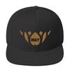 Black & Gold-Snapback Hat