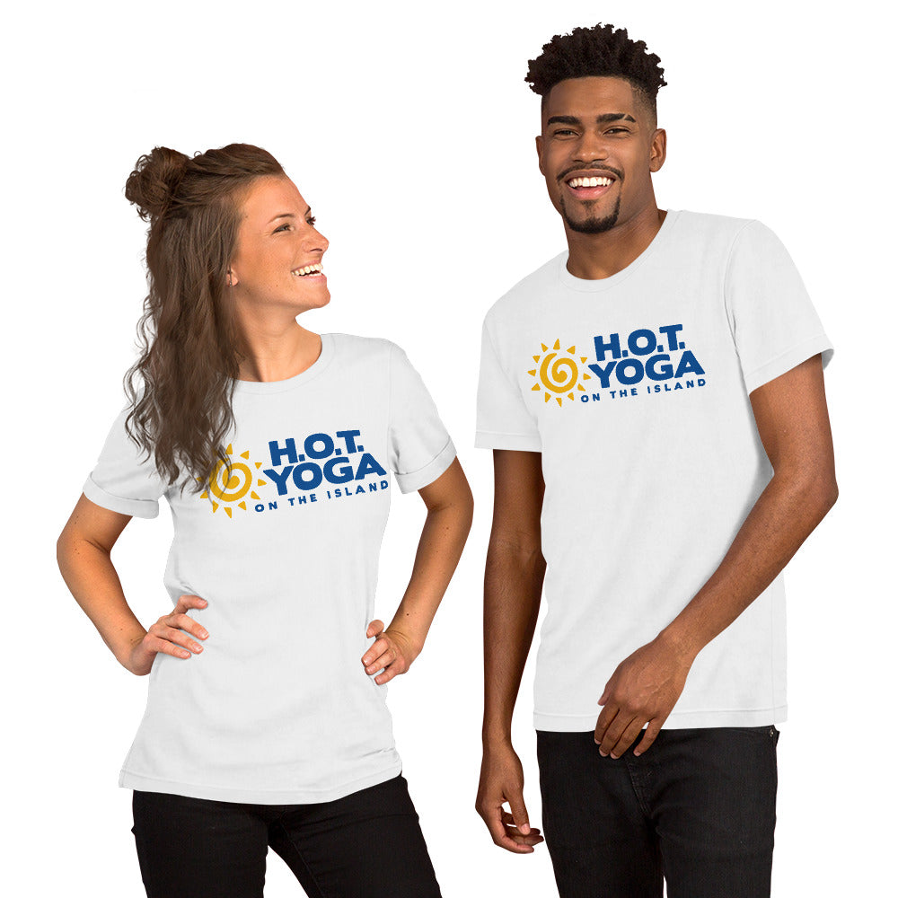 Hot Yoga On The Island-Unisex T-Shirt
