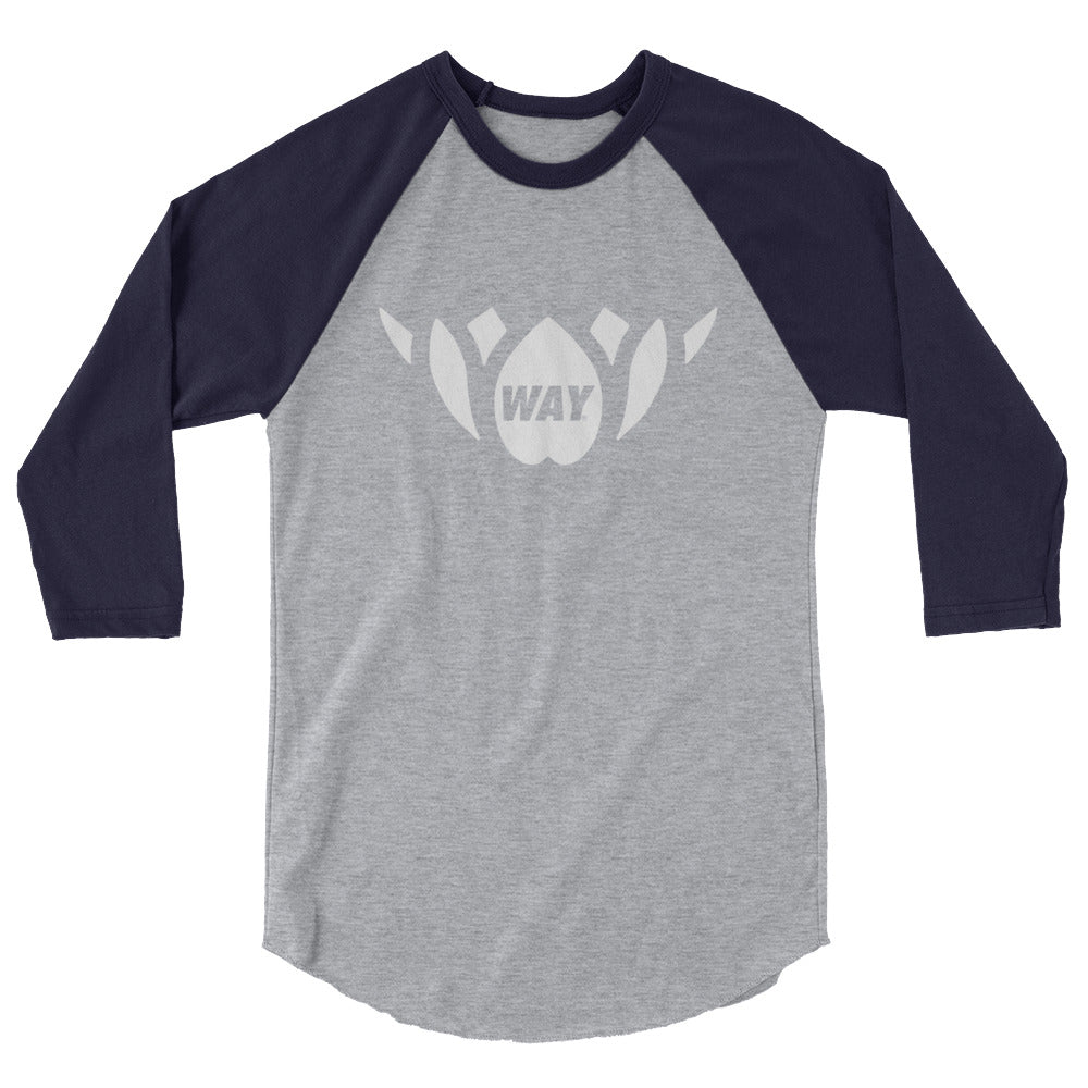Classic WAYlotus 3/4 sleeve raglan shirt-White