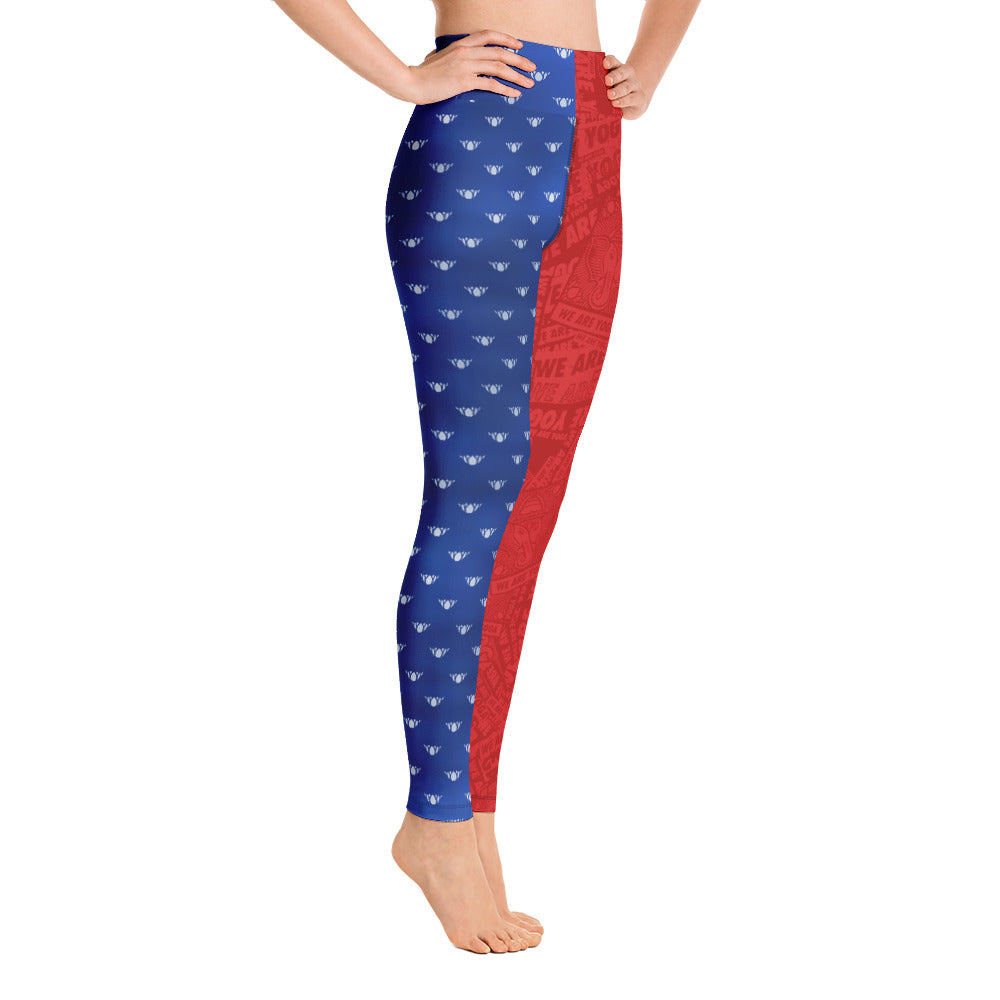 USWAY-High waisted ladies athletic leggings