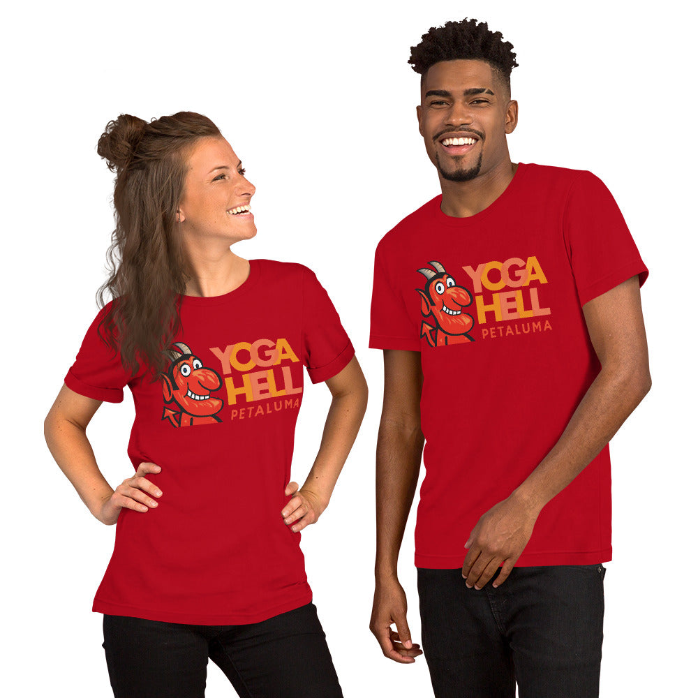 Yoga Hell Petaluma-Short-Sleeve Unisex T-Shirt