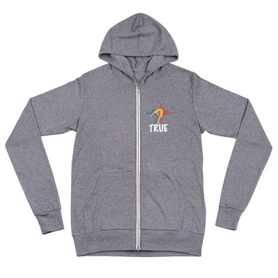 True Bikram Yoga-Unisex zip hoodie