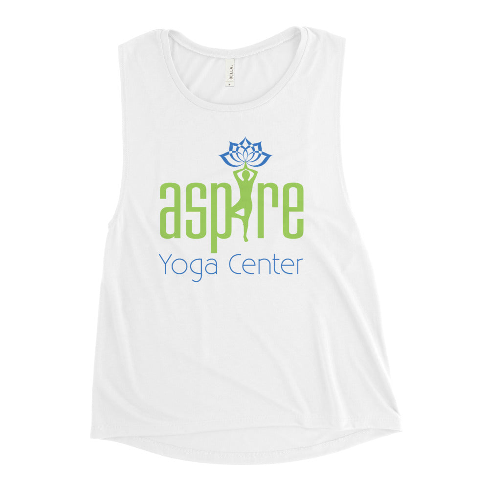 Aspire Yoga Center-Ladies’ Muscle Tank