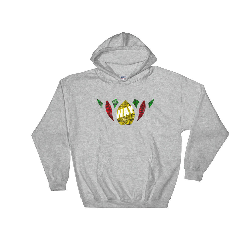 Rasta Lotus Hooded Sweatshirt