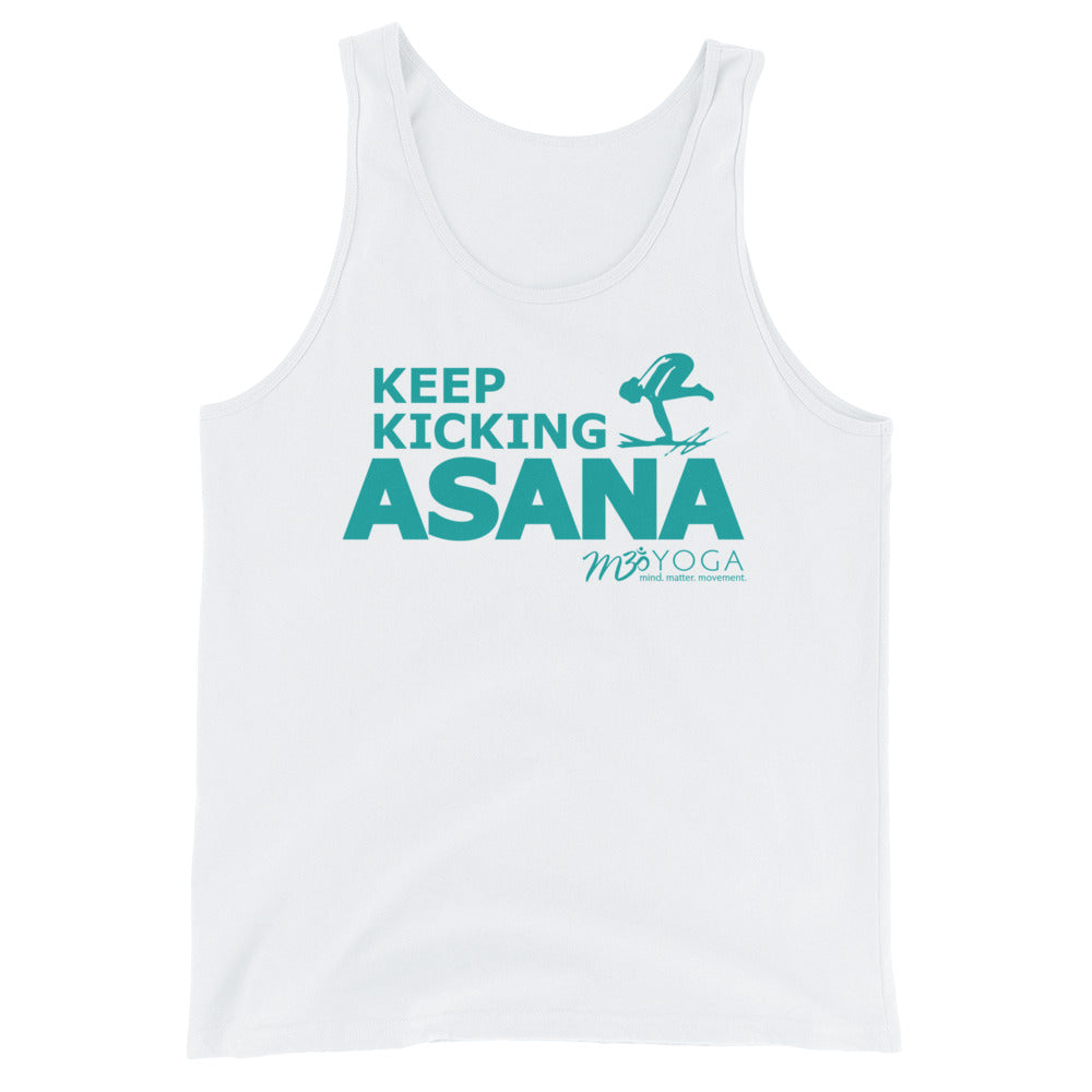 M3Yoga-Kicking Asana-Unisex  Tank Top