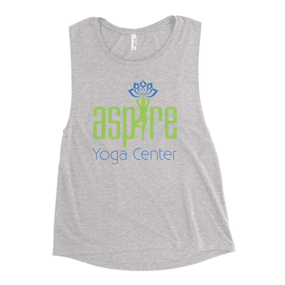 Aspire Yoga Center-Ladies’ Muscle Tank